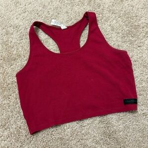 Alphalete Racerback Crop Top, Small